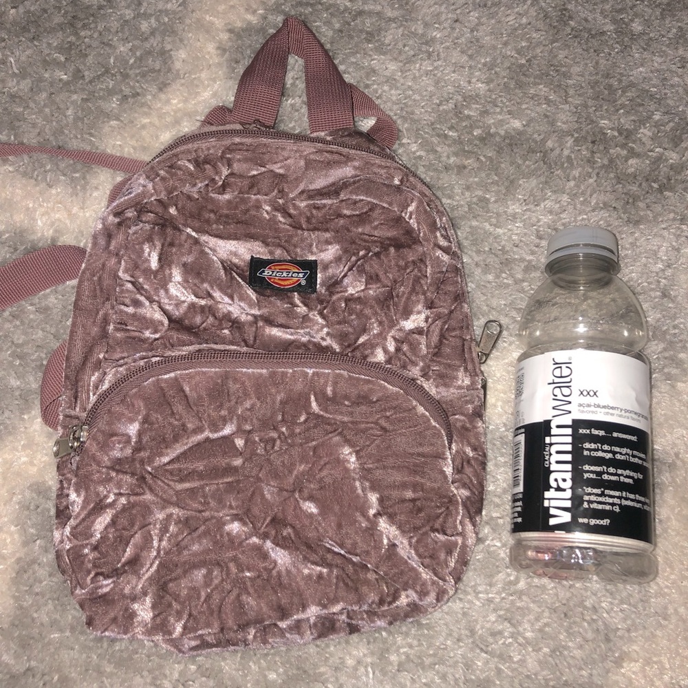 Velvet dickies mini backpack :) super cute and roomy ..perfect size
